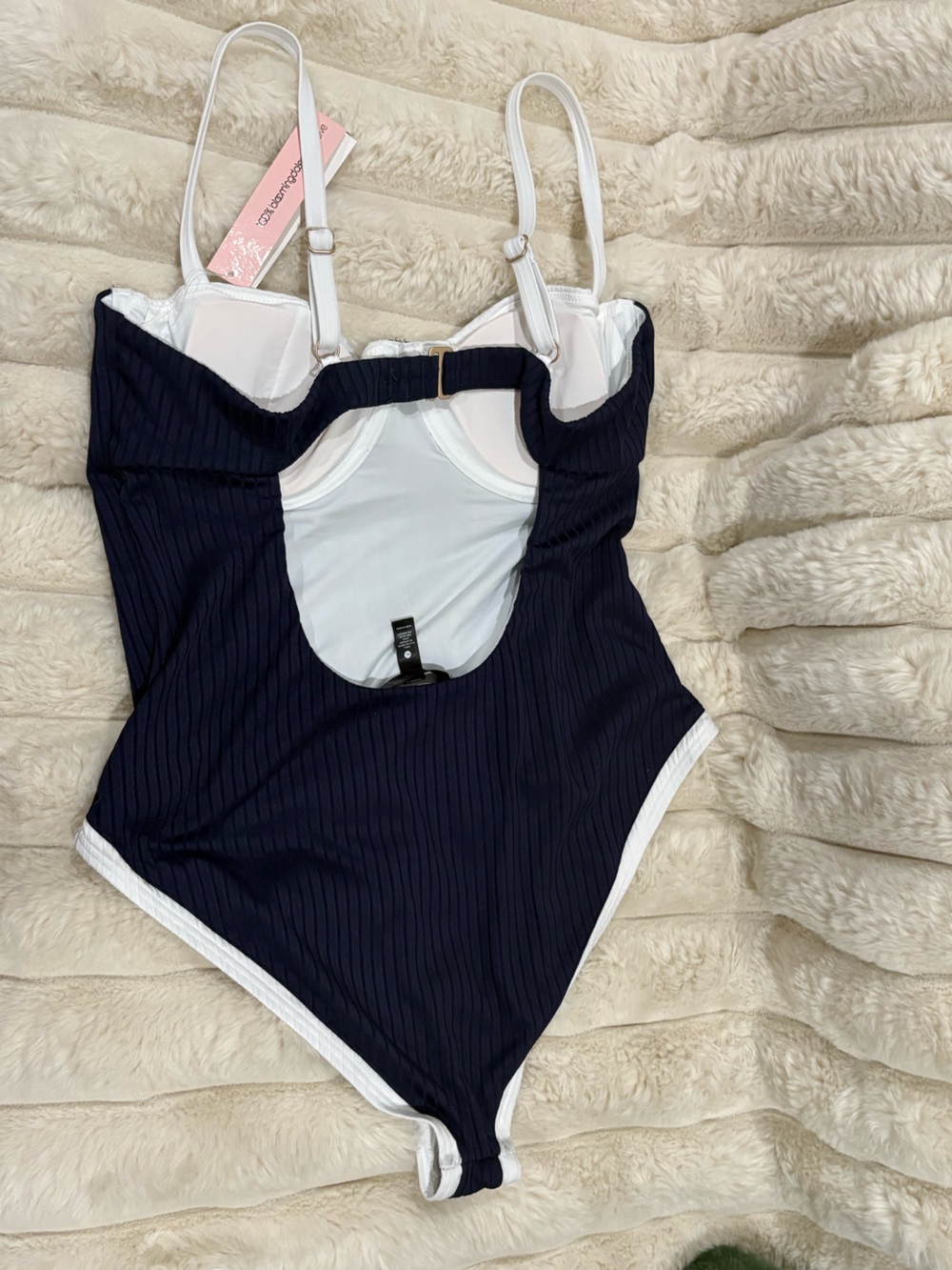 Aqua Swim Underwire One Piece Swimsuit, - Picture 6 of 6